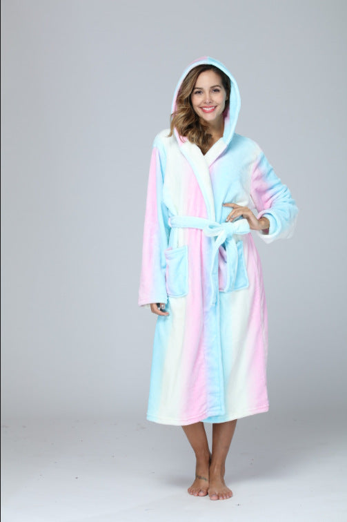 Womens Flannel Robe