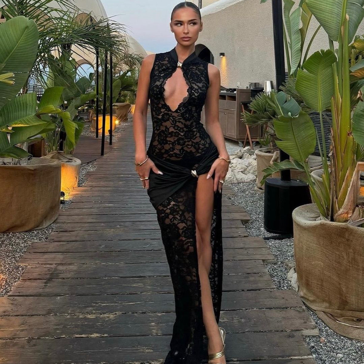 Womens Lace Dress