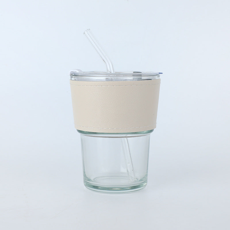 Coffee straw cup