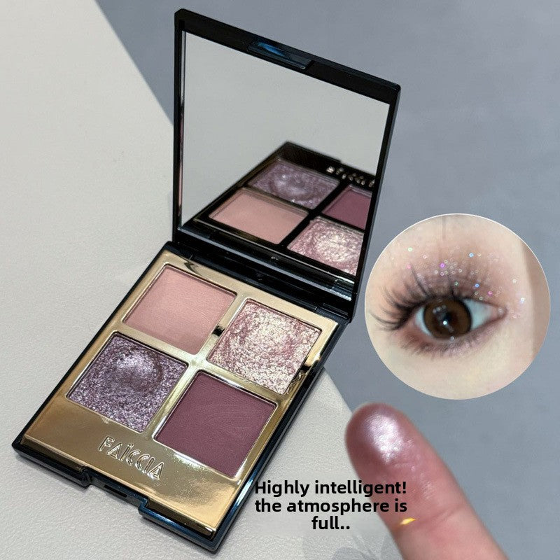 Four-color eyeshadow palette