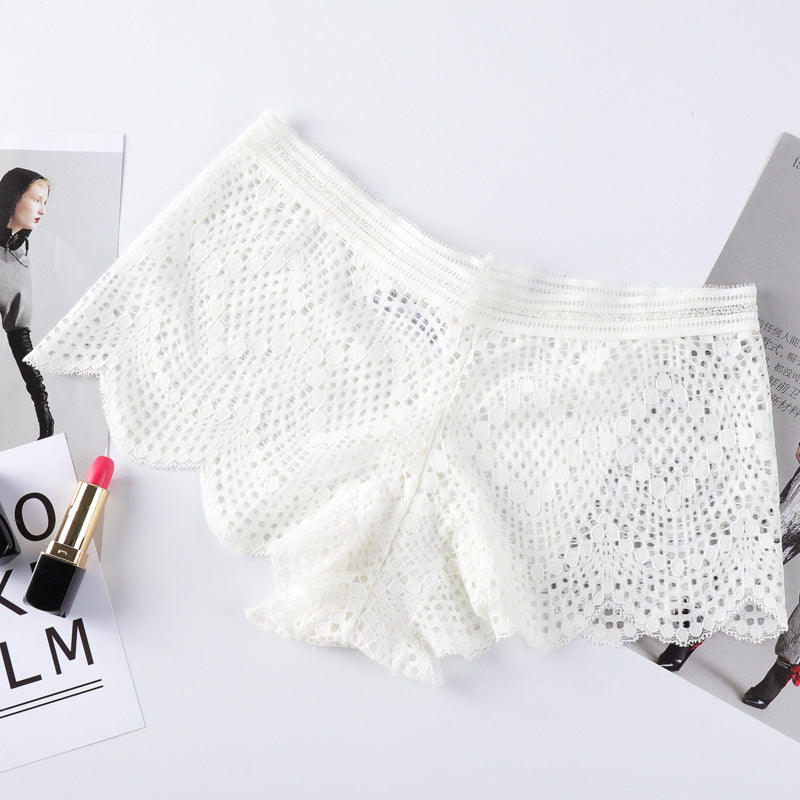 French Style Lace Women's Mid-Waist Panties