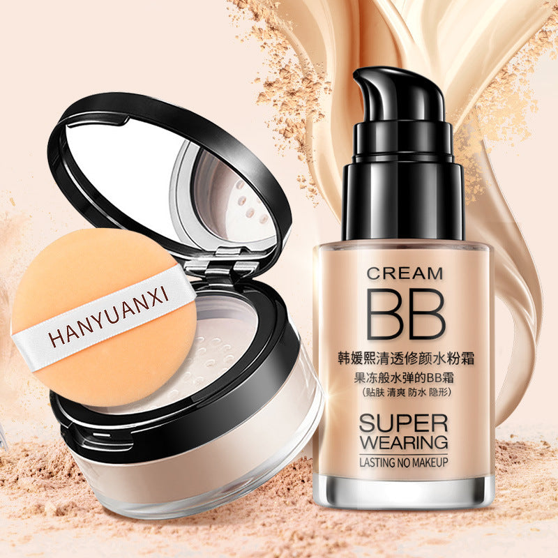 Makeup powder for enhancing complexion