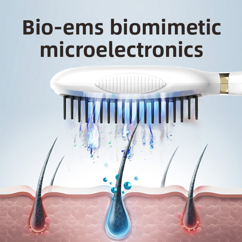 Red Light Microcurrent Hair Massage Comb