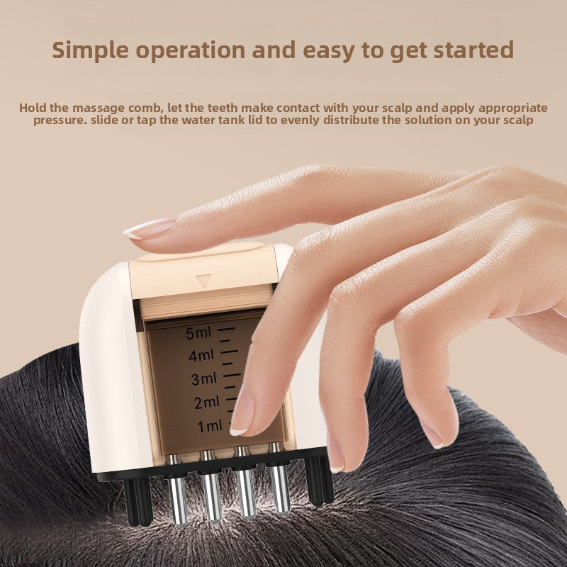 Hair Care Red Light Conductive Drug Comb