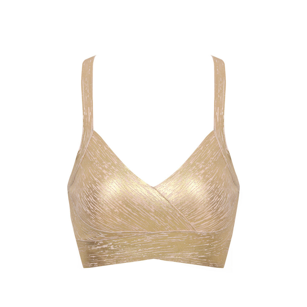 Sexy Cut-Out Elastic Women's Vest