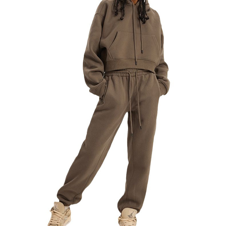 Autumn/Winter Casual Fashion Hoodie Set for Women