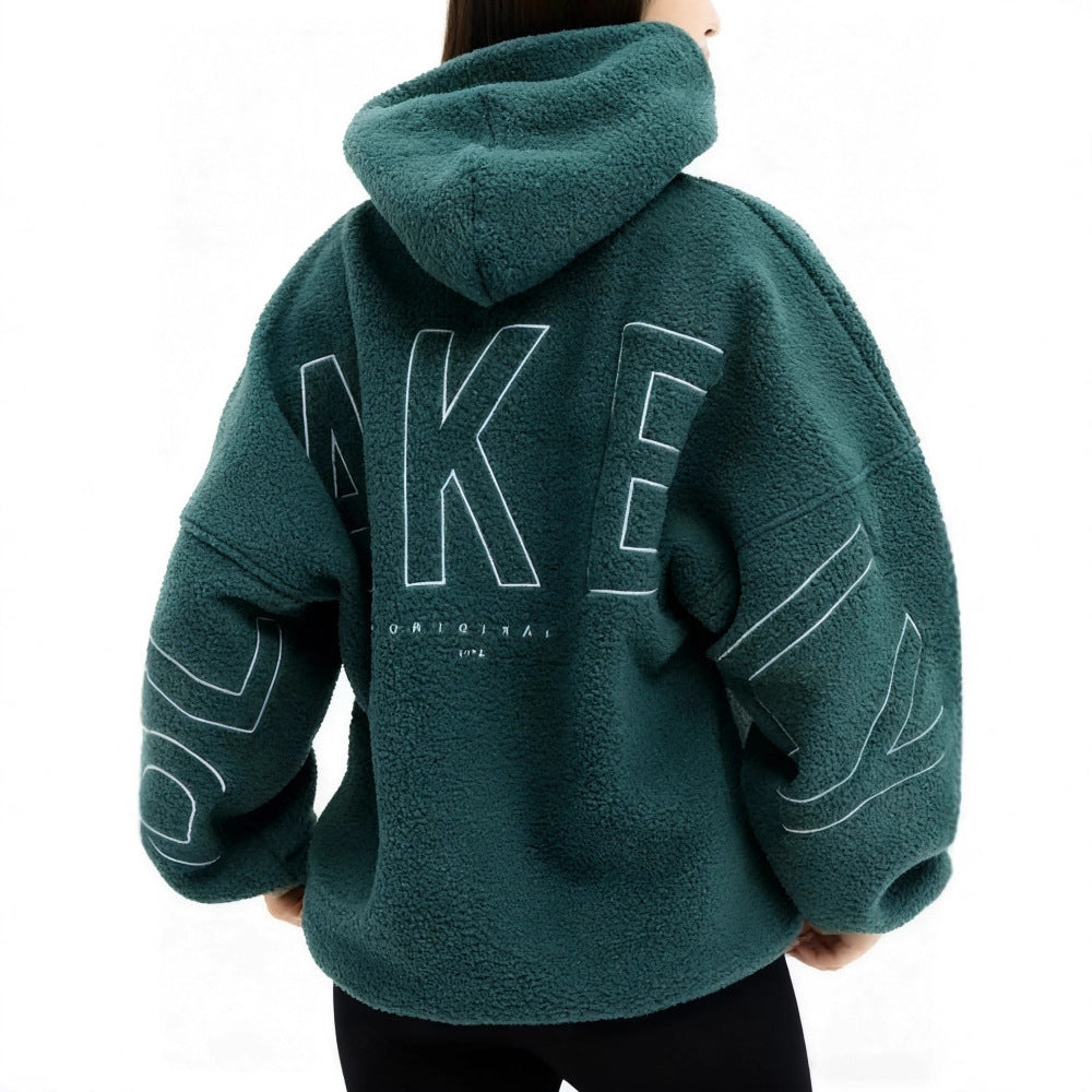 Womens Hooded Pullover Sweatshirt