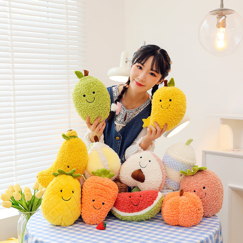 Fruit and vegetable series plush toys