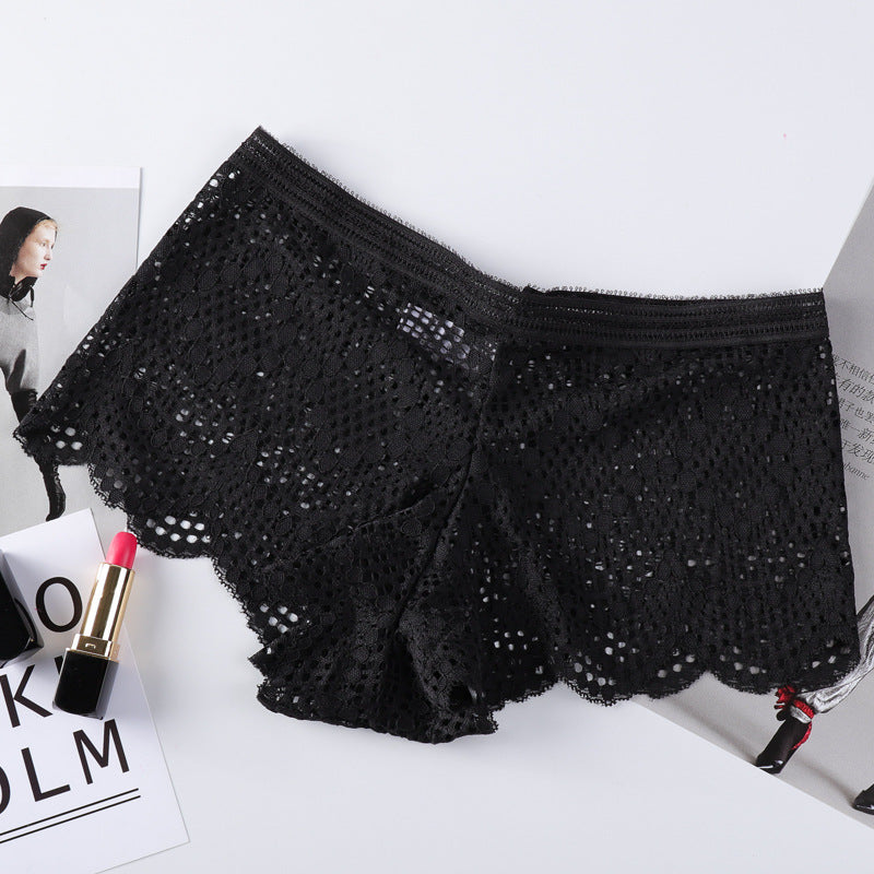 French Style Lace Women's Mid-Waist Panties