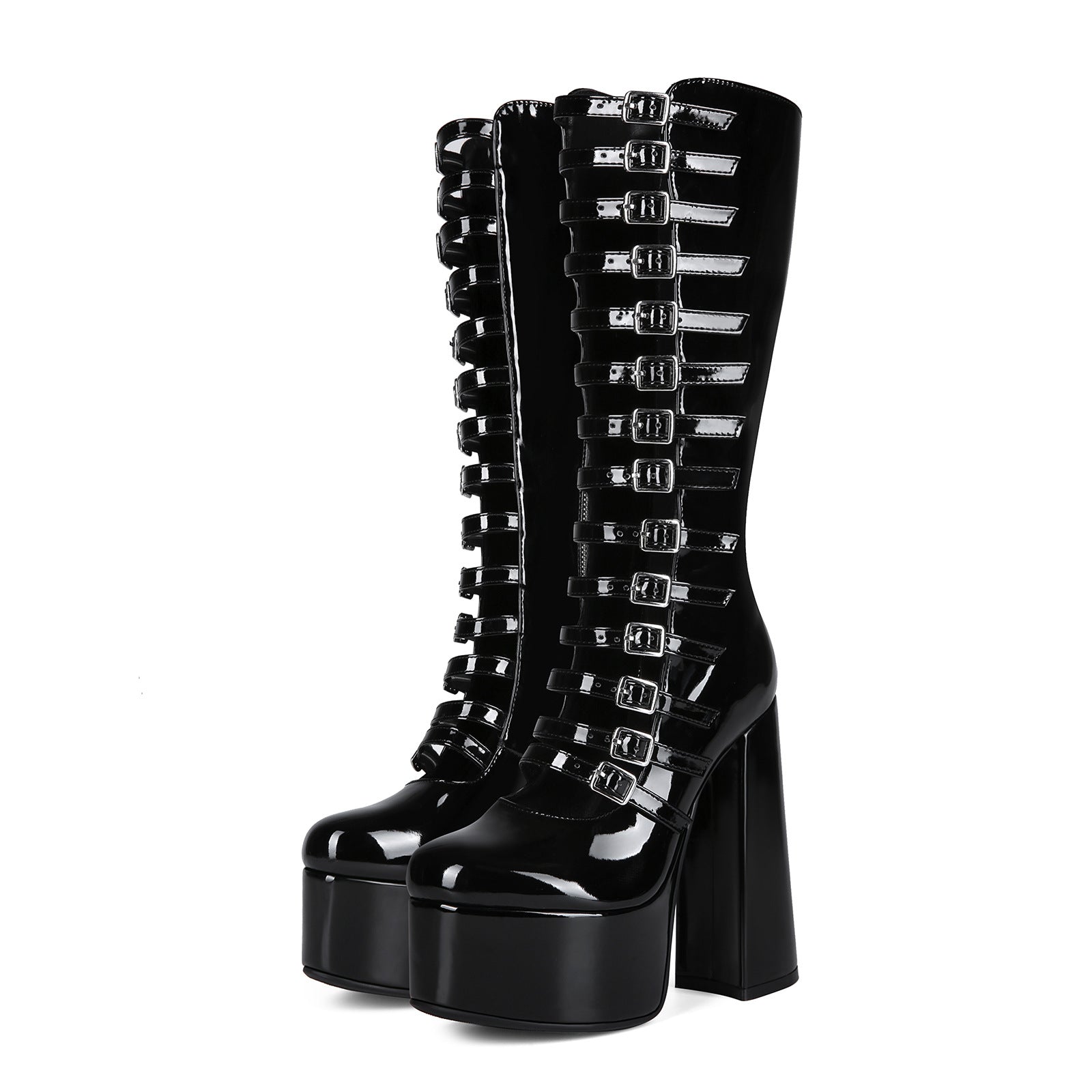 Gothic platform boots