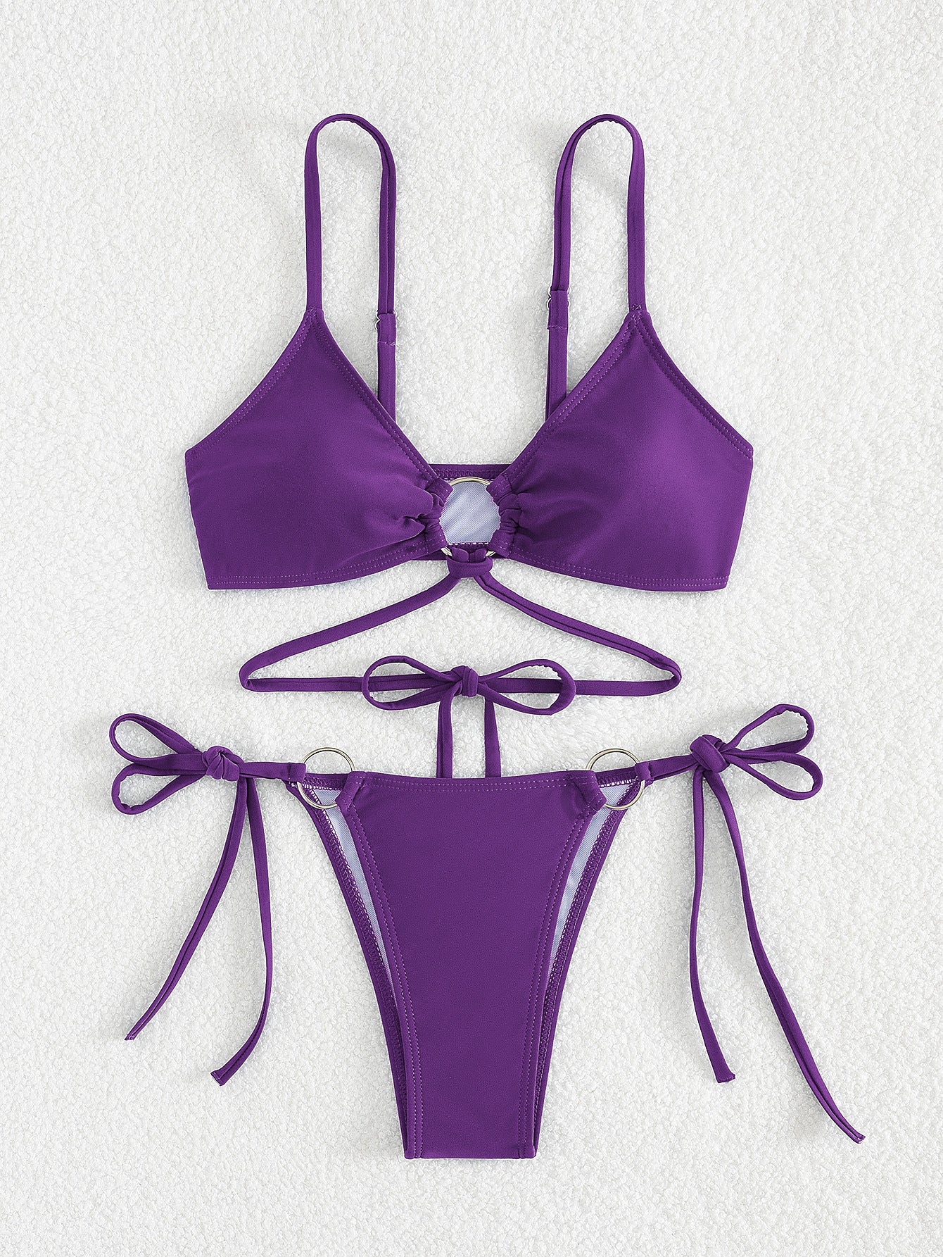 Slim High Waist Women Bikini Swimsuit