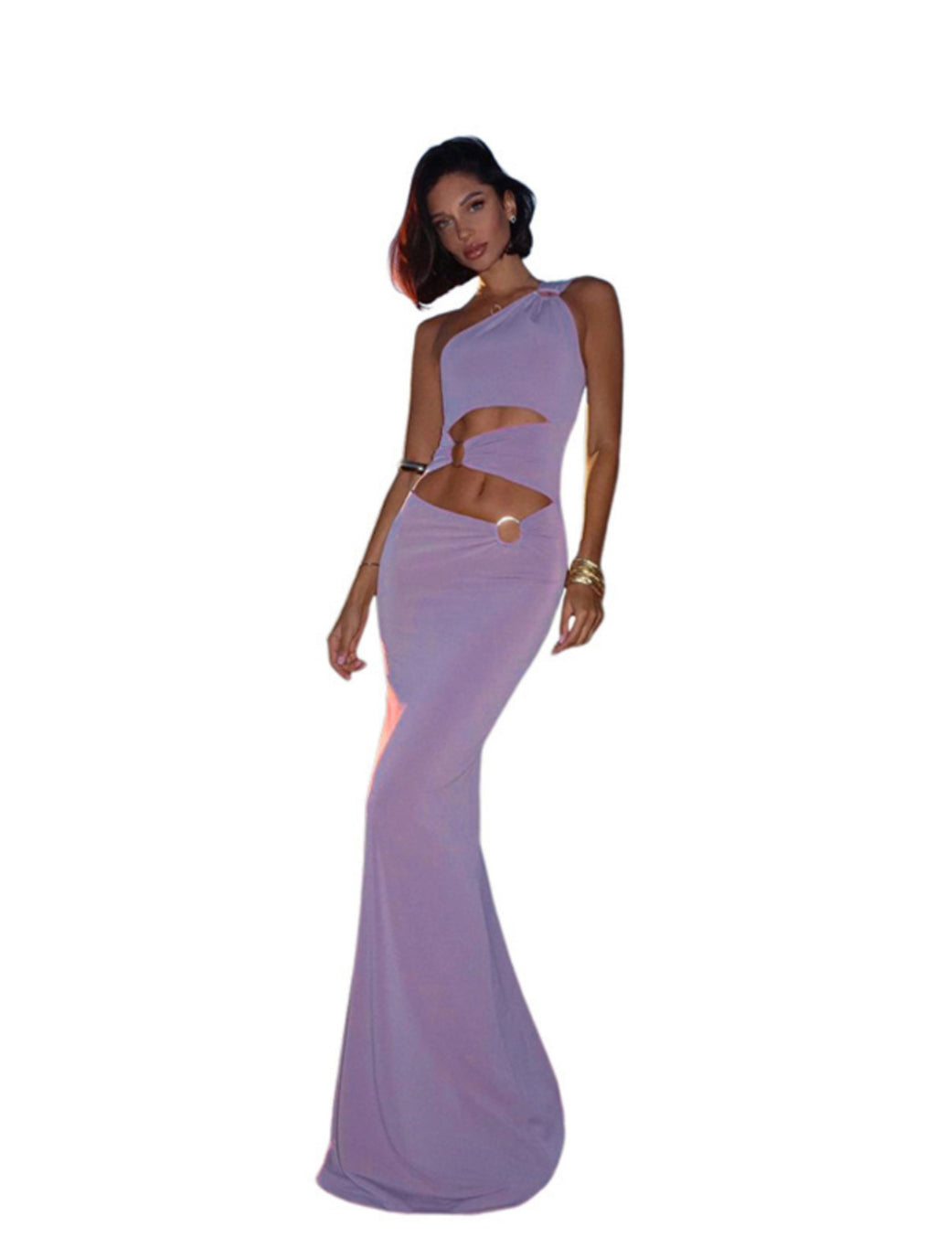Slim Fit Sexy Temperament Slit Dress