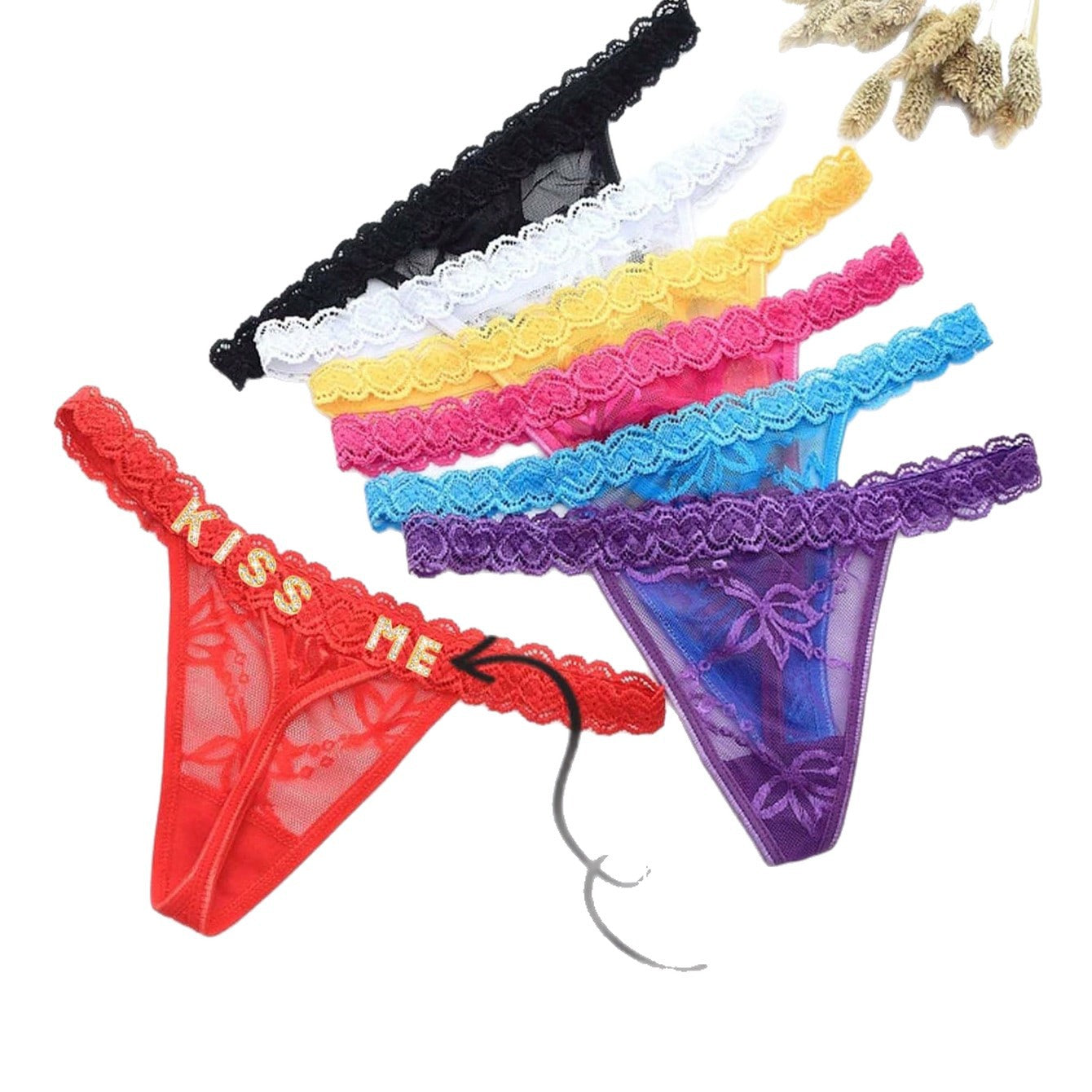Low-Rise Women's Thong Underwear