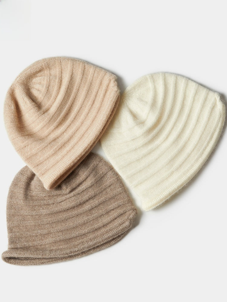 Women's Cashmere Slouchy Beanie Winter Warm Hat