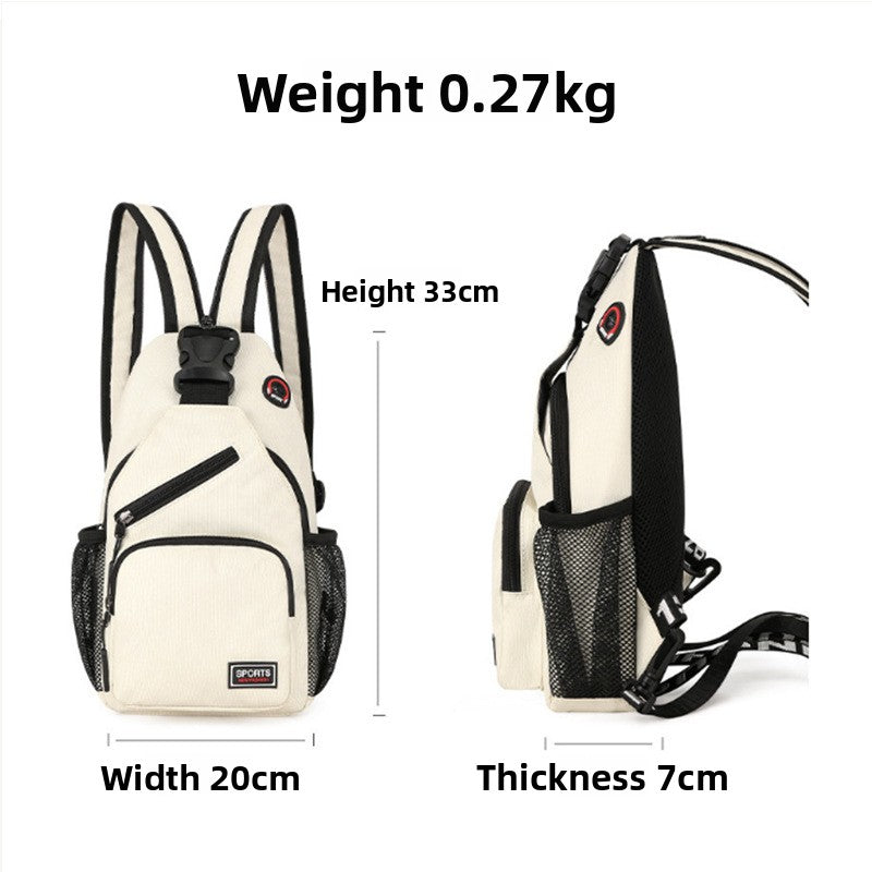 Women's Fashion Chest Crossbody Backpack