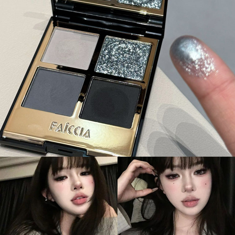 Four-color eyeshadow palette