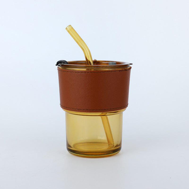 Coffee straw cup