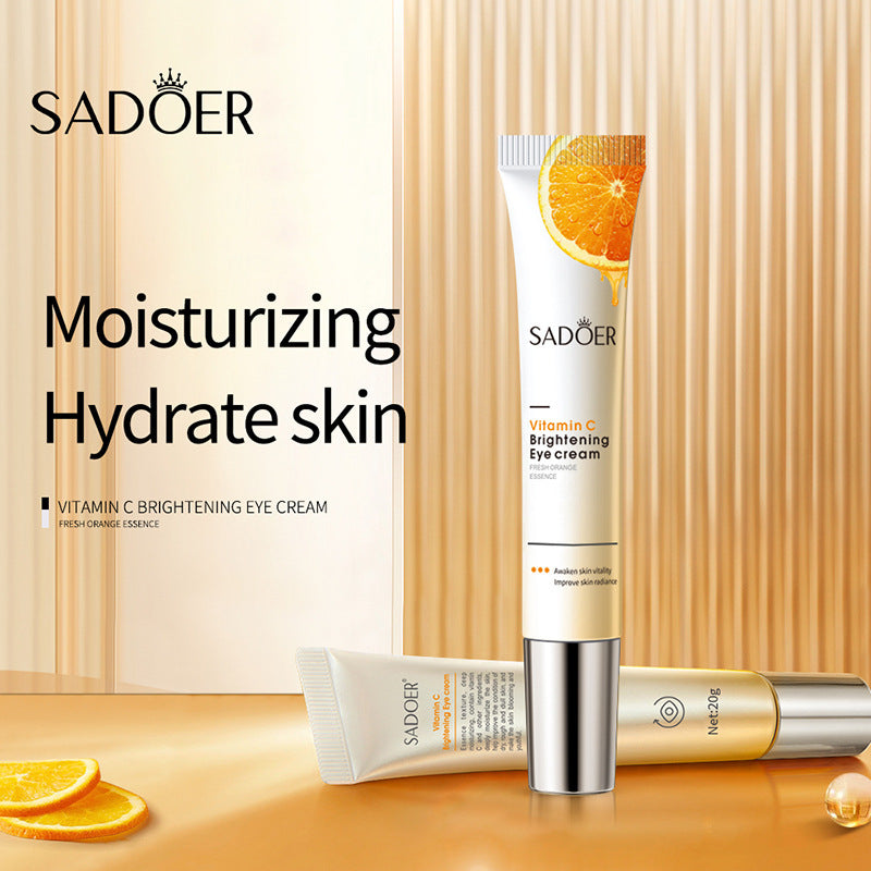 Full English Sadoer Aloe Vera Hydrating and Softening Eye Cream Essence Eye Cream Series Cross-Border Foreign Trade Wholesale