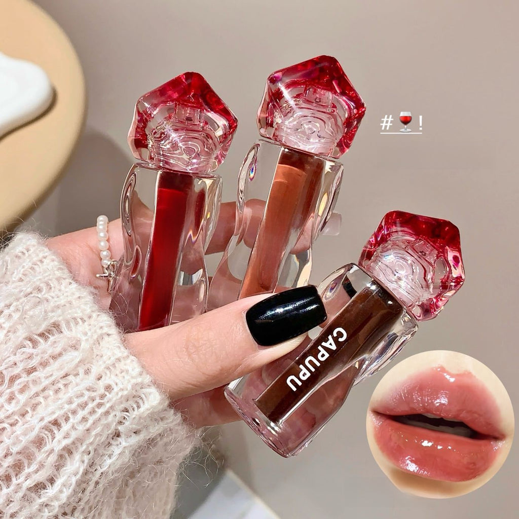 glossy lip glaze