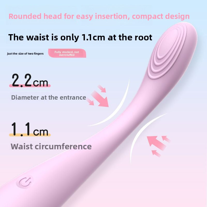 Female heated massage vibrating stick