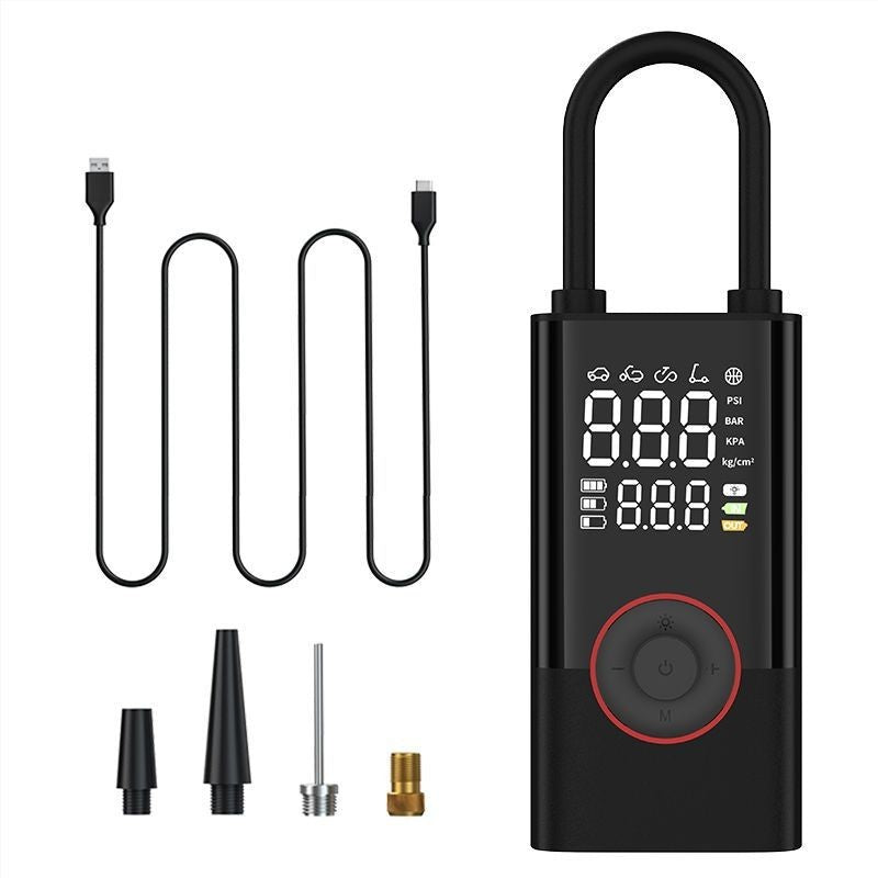 Portable inflator pump rechargeable pump