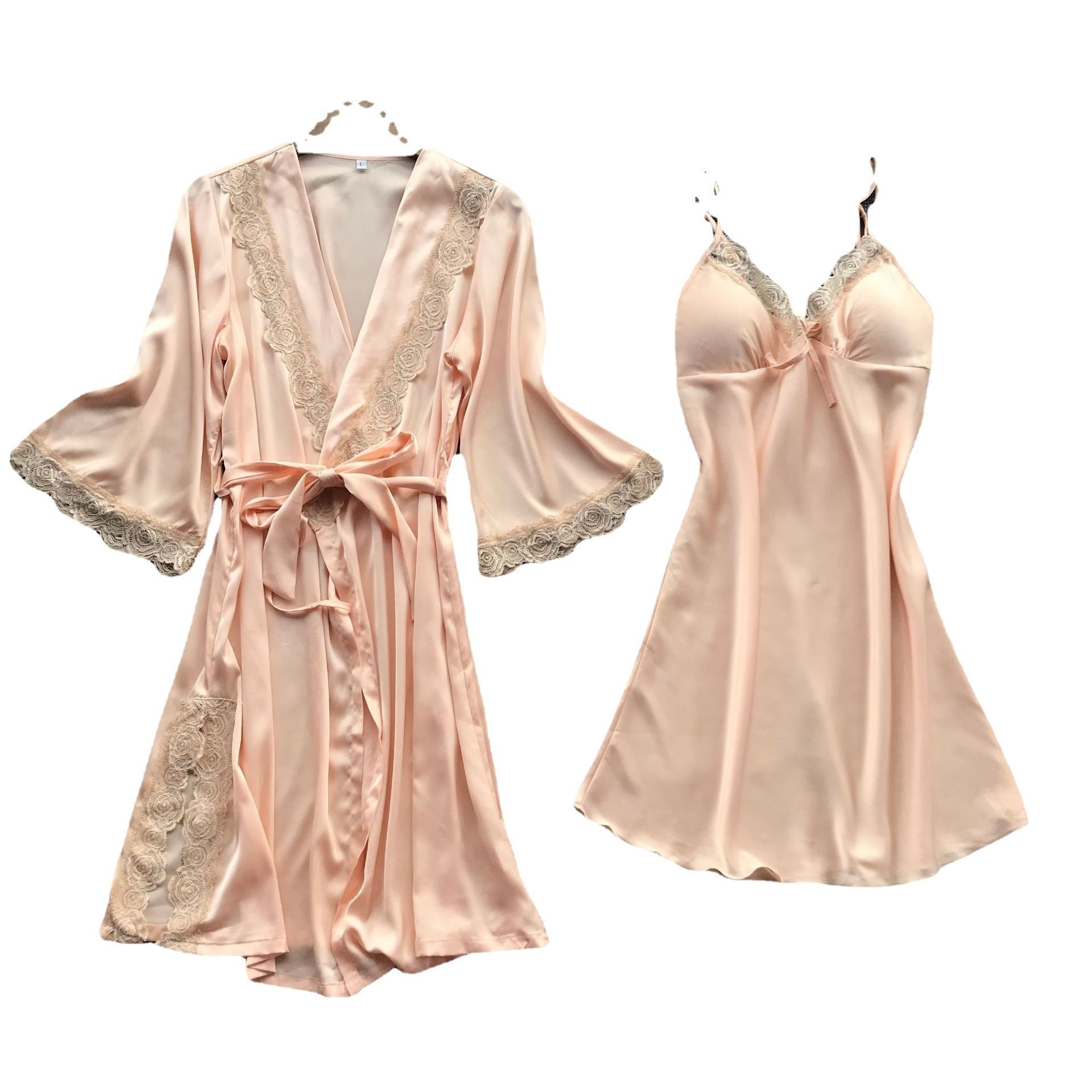 Plus-size sexy lingerie nightgown